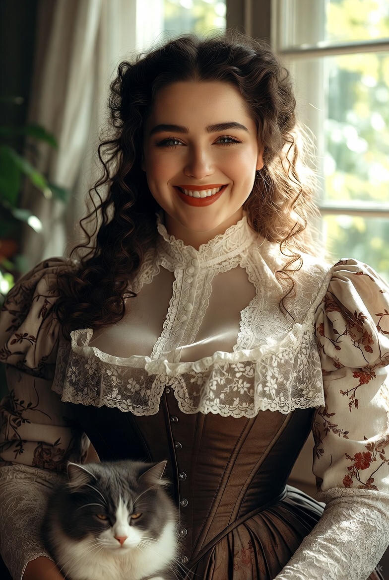 Так ИИ видит героиню