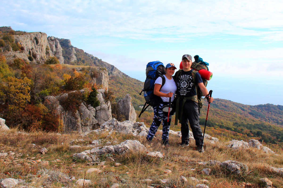 Поход в Крыму по горам ЮБК