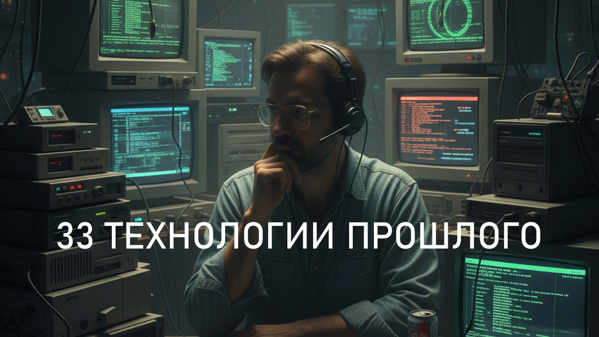 33 технологии прошлого, о которых вы давно забыли