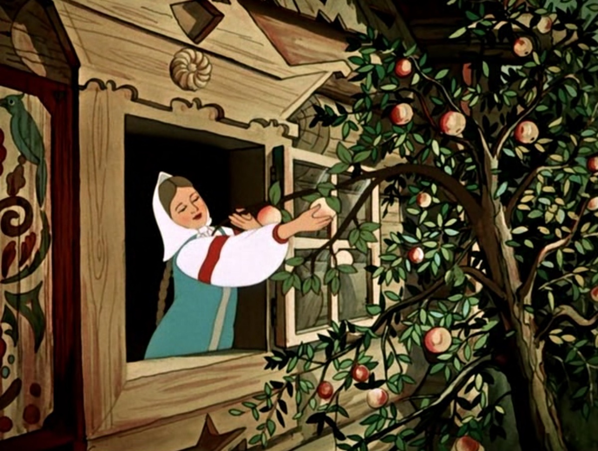 Кадр из м/ф Сестрица Аленушка и братец Иванушка 1953 год