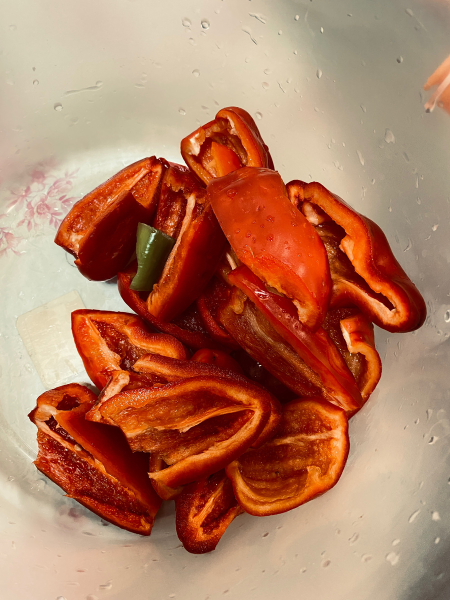 Перец приготовила. Фото автора статьи 