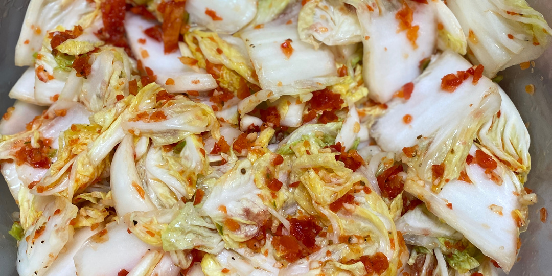 Кимчи, пекинская капуста, мой самый простой рецепт.