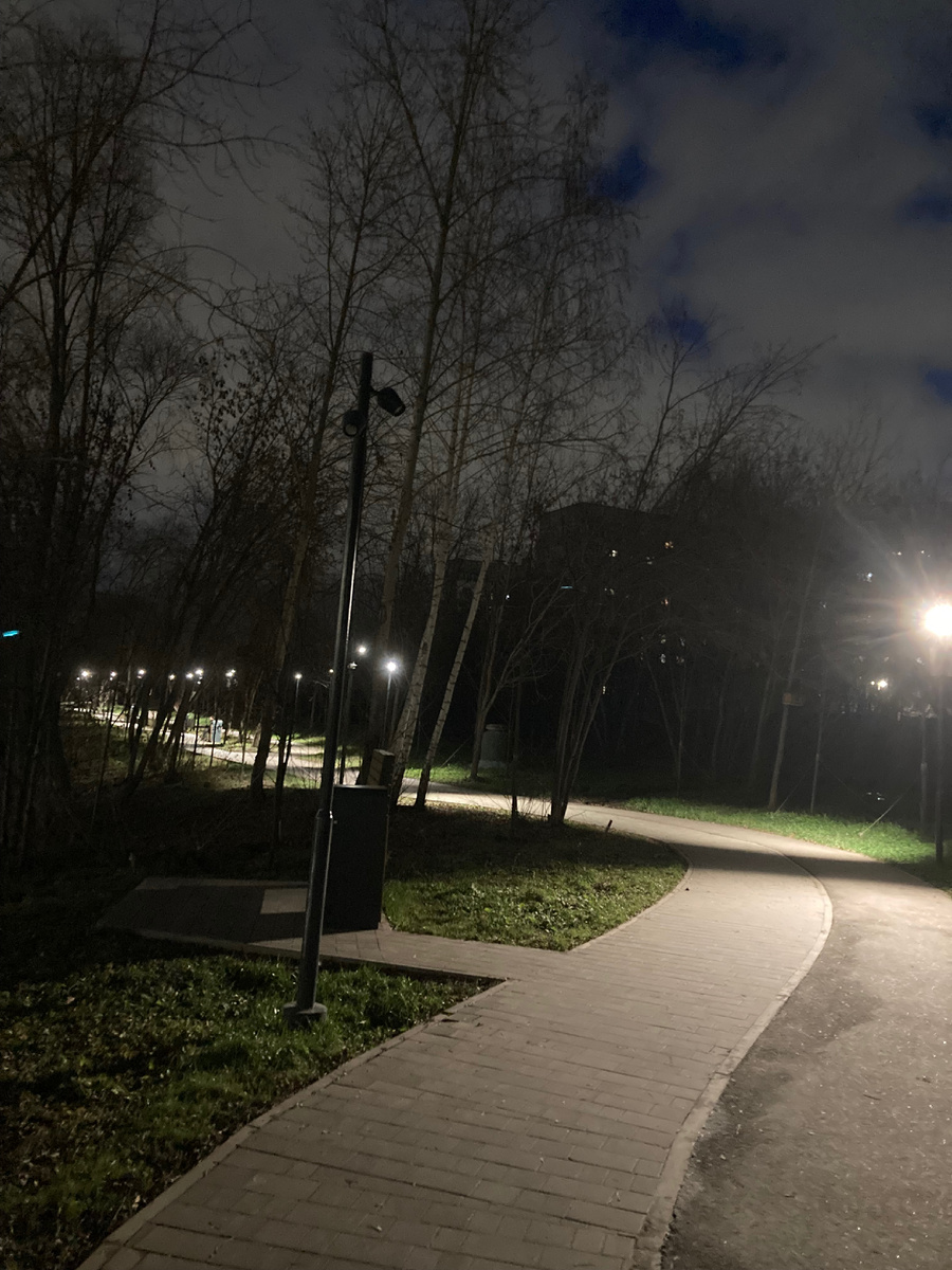 Набережная Монастырской протоки озеро Кабан гор. Казань. 22 ноября 2025г