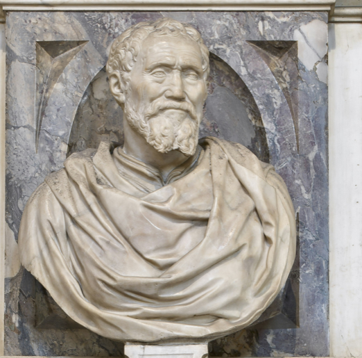 Бюст Микеланджело Буонаротти