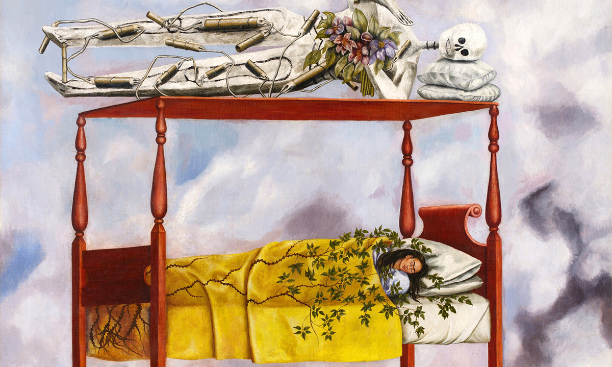 Фрида Кало, «Сон (Кровать)», 1940
