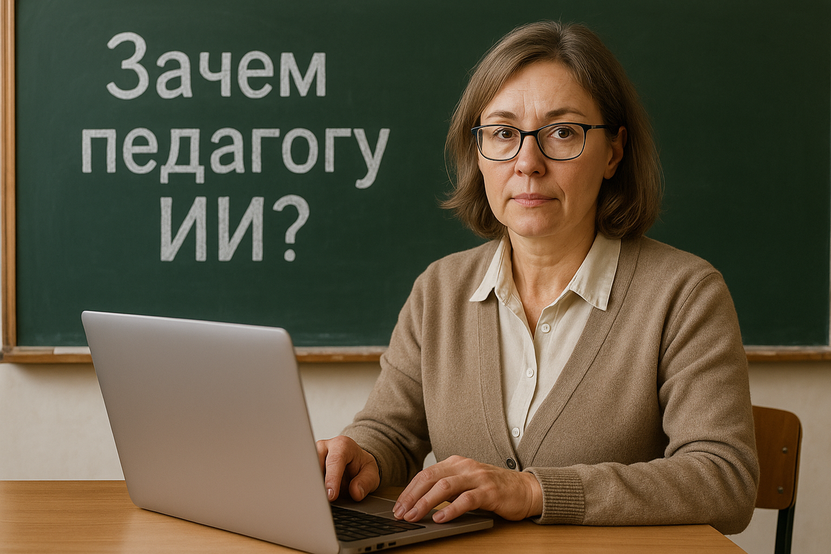 Зачем учителю искусственный интеллект?