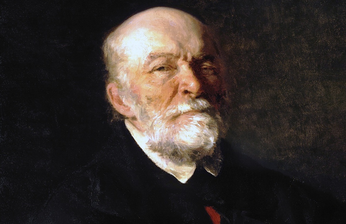   Илья Ефимович Репин, «Портрет хирурга Н.И. Пирогова», 1881 г., общественное достояние