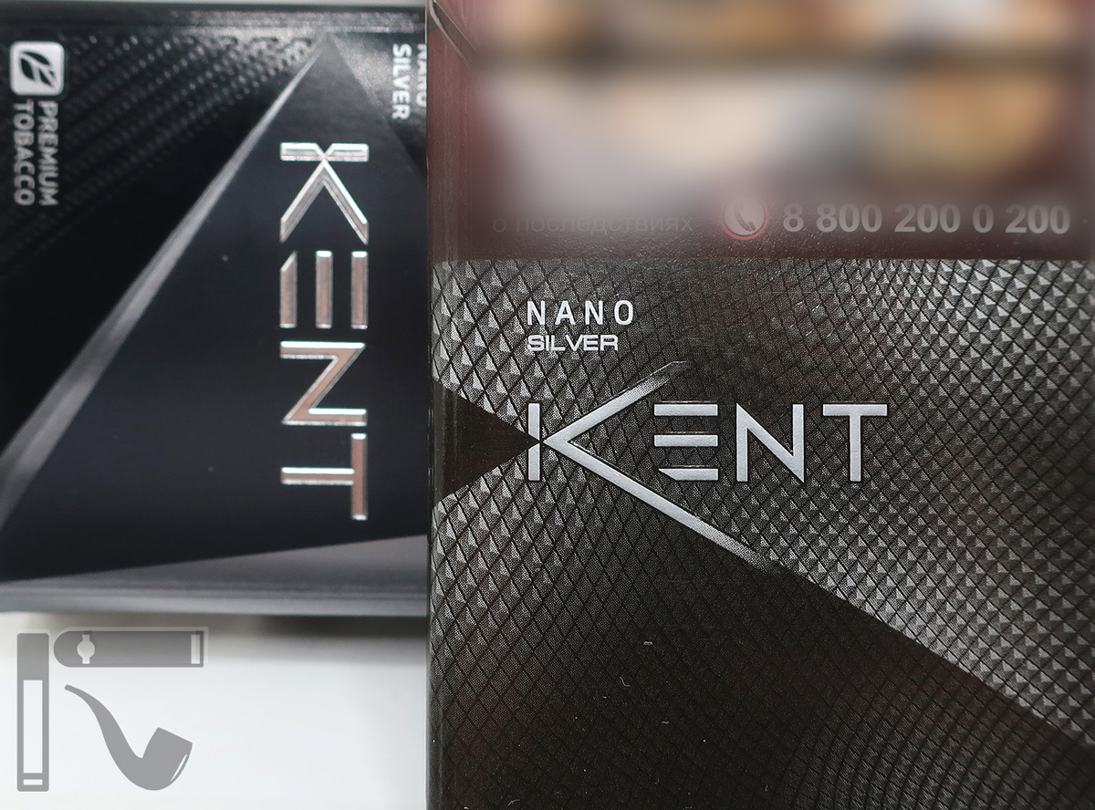 Сигареты Kent Nano Silver: акциз и дубль. Фото: © канал "Уголок Курильщика"