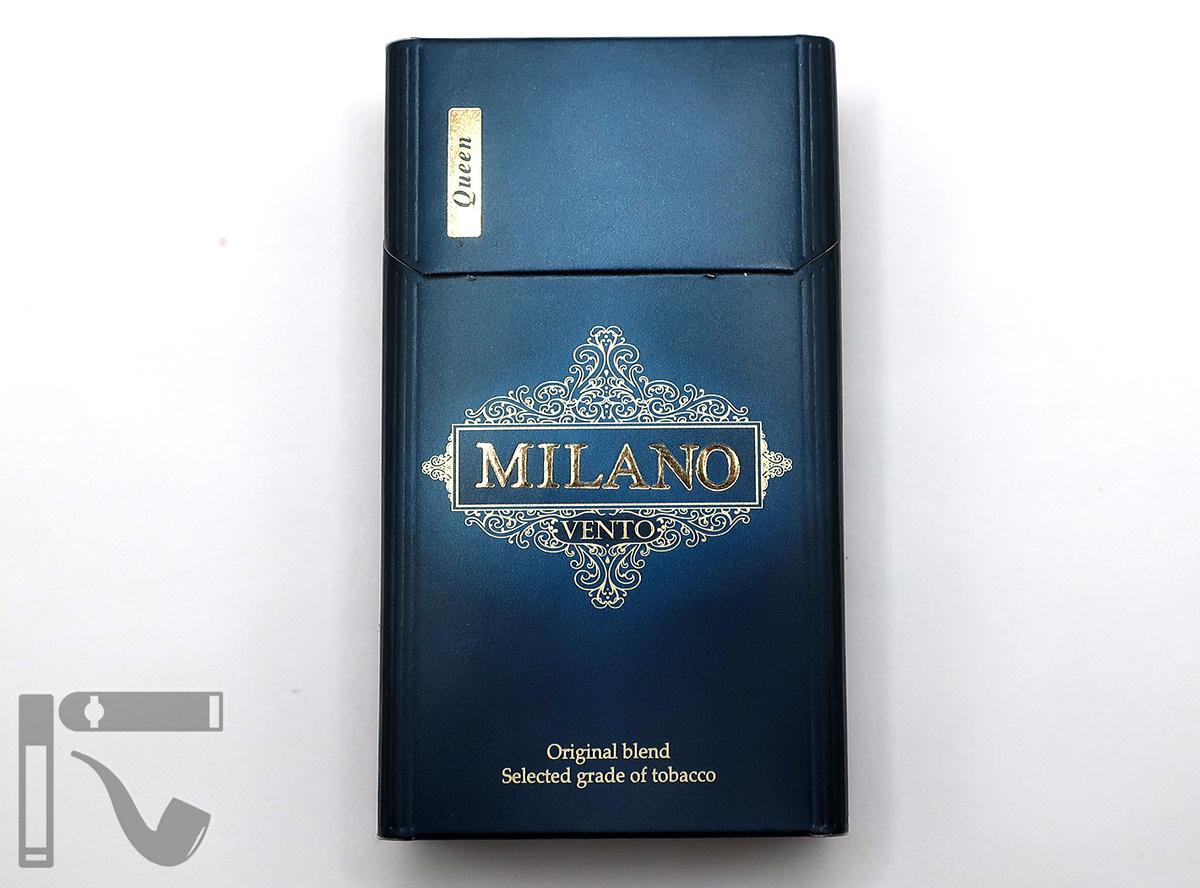 Сигареты Milano Vento. Фото: © канал "Уголок Курильщика"