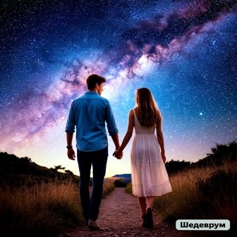 "Но брезжит надежда на встречу — подарок" - иллюстрация из интернета отредактирована Татьяной Федотовой