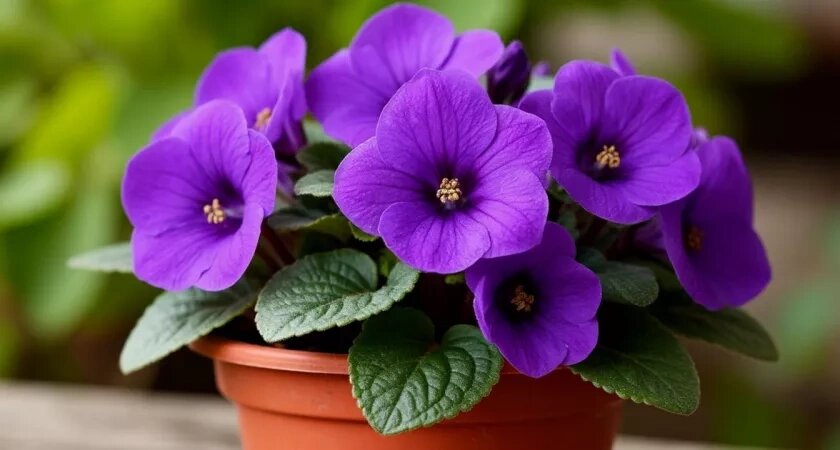    1 ложку под корень - и фиалка цветет как угорелая: за шапкой цветов даже листвы не видно