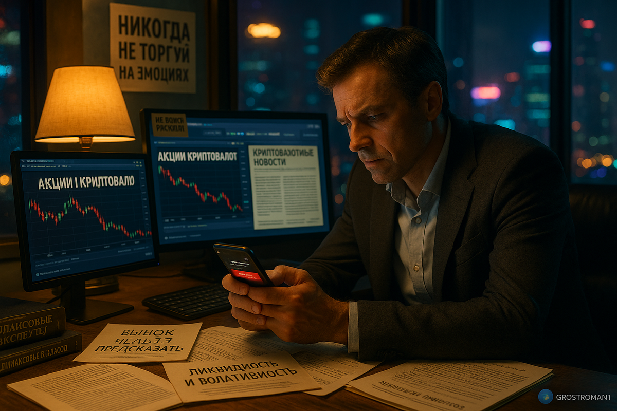    Ликвидность на бирже: 3 скрытых ловушки, которые разоряют криптотрейдеров РоСТ | Роман о Системном Трейдинге