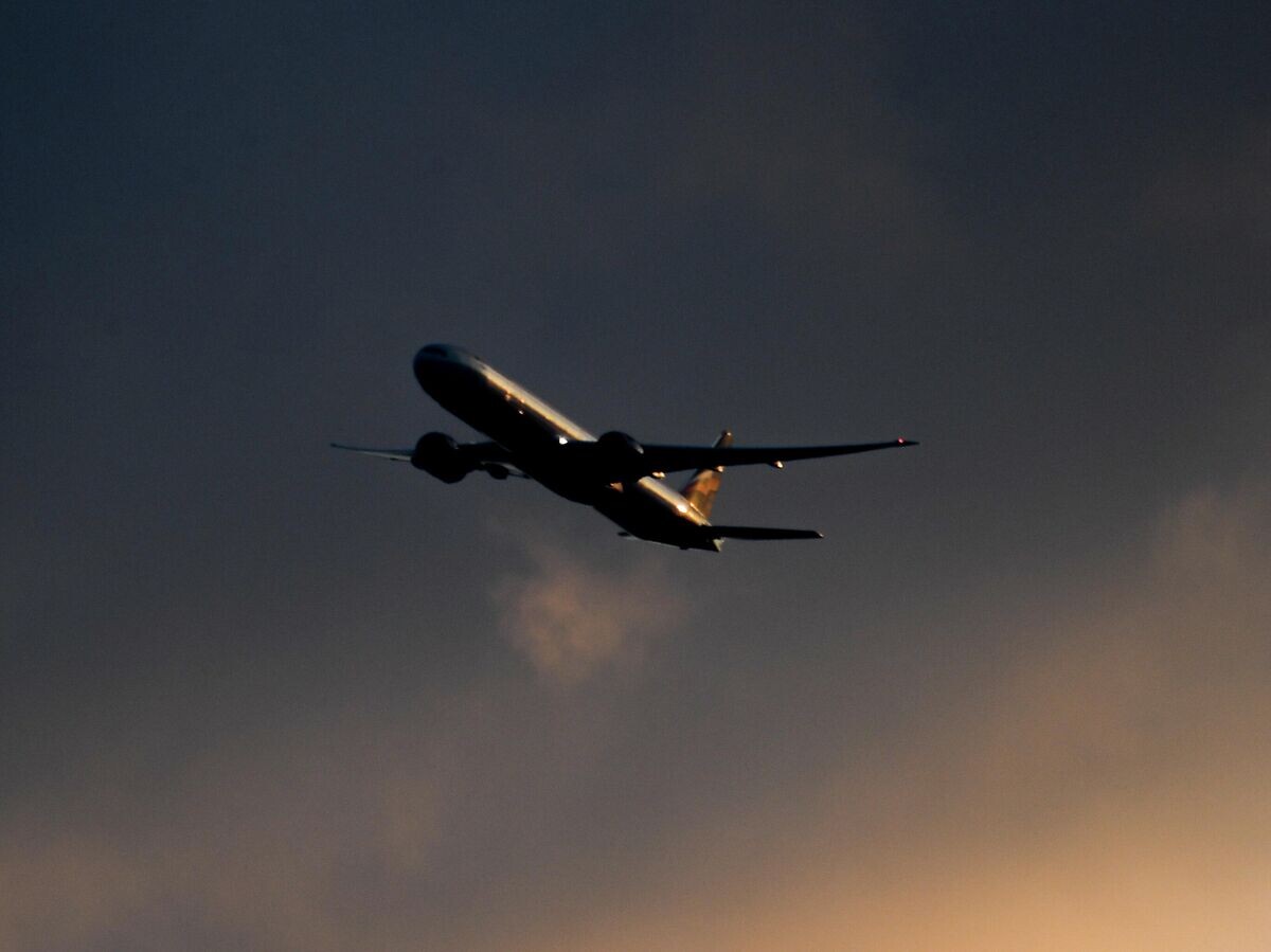    Пассажирский самолет в небе© РИА Новости / Владимир Сергеев