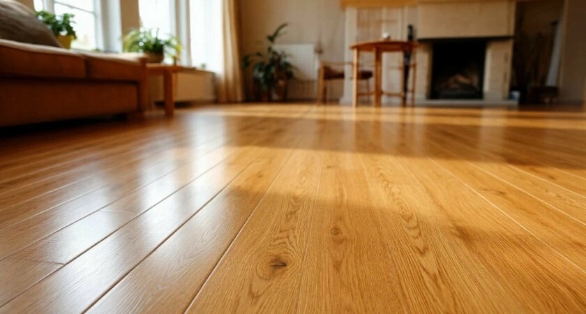    Ламинат уже прошлый век: бюджетная замена досок – стелим в один слой, а пол теплющий