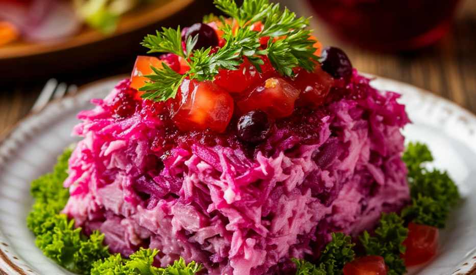 Салат «Шуба» с новыми вкусовыми нотками