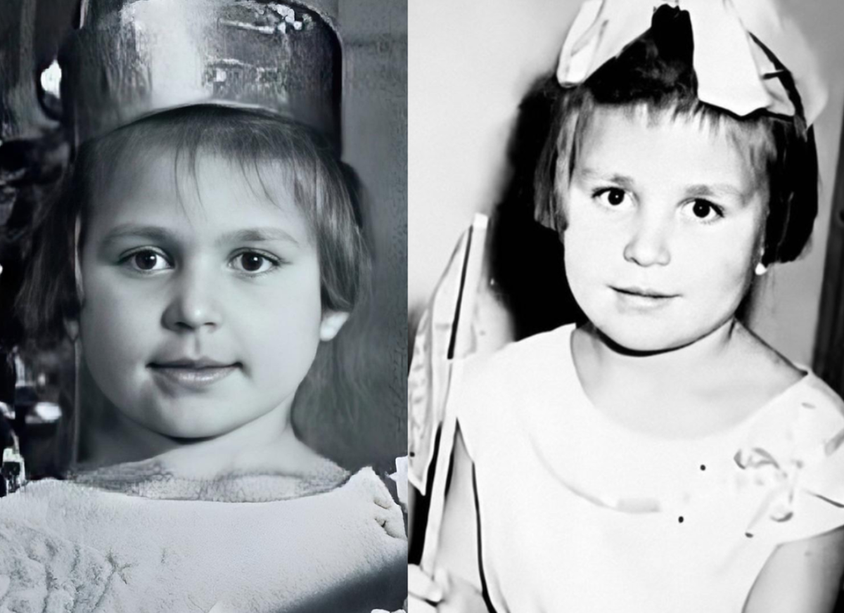 Татьяна Кравченко в детстве