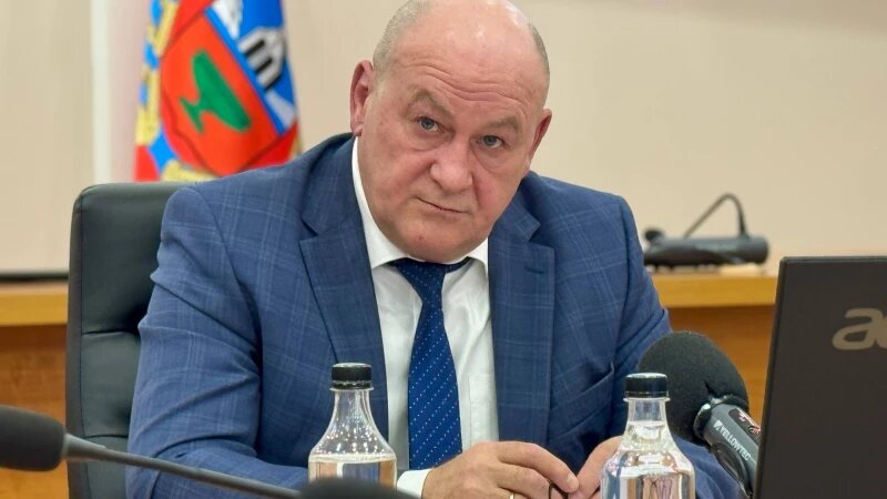     Андрей Подолян, министр транспорта Алтайского края Федор Позников