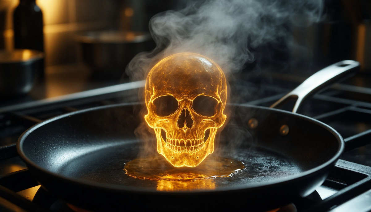  яд на сковороде