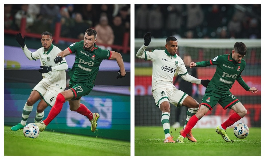    "Локомотив" и "Краснодар" не смогли выявить сильнейшего в Черкизове. Фото: коллаж