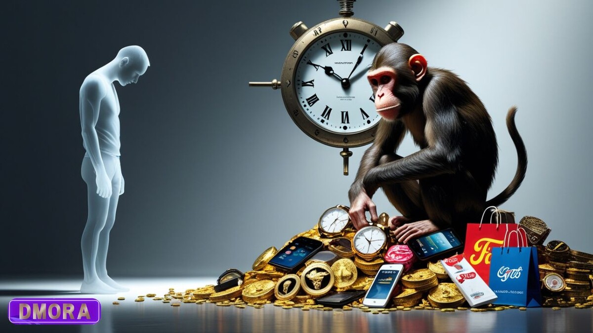 Дизайн ДМора сгенерированный в Леонардо AI