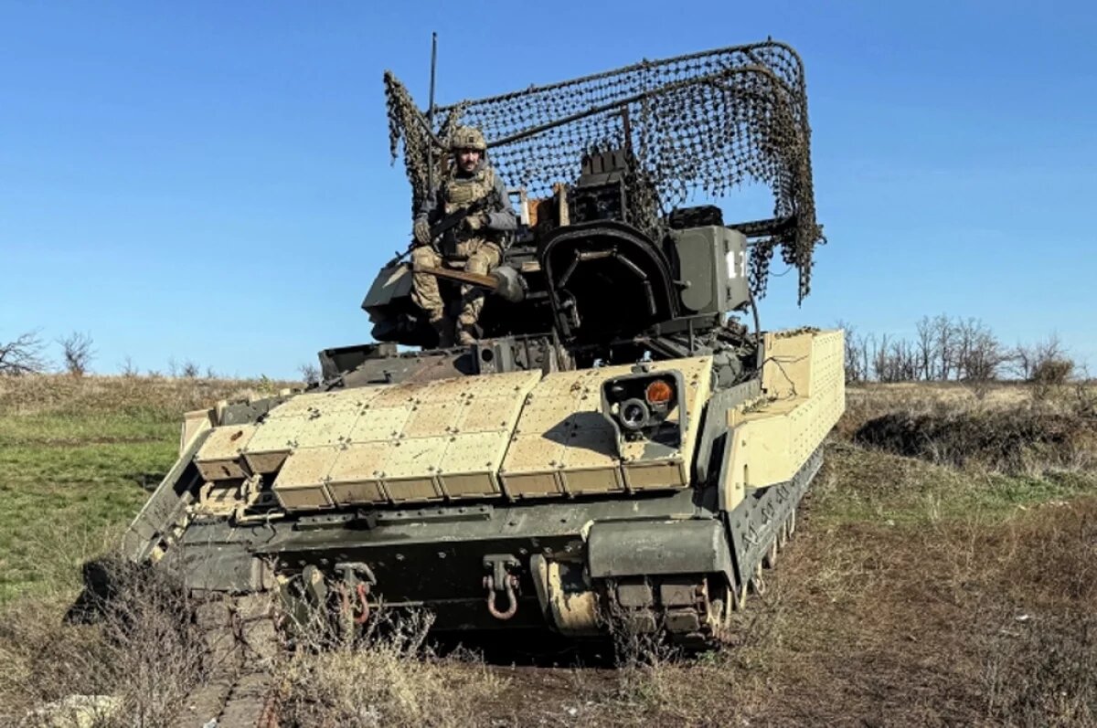    Уничтоженная военная техника ВСУ.