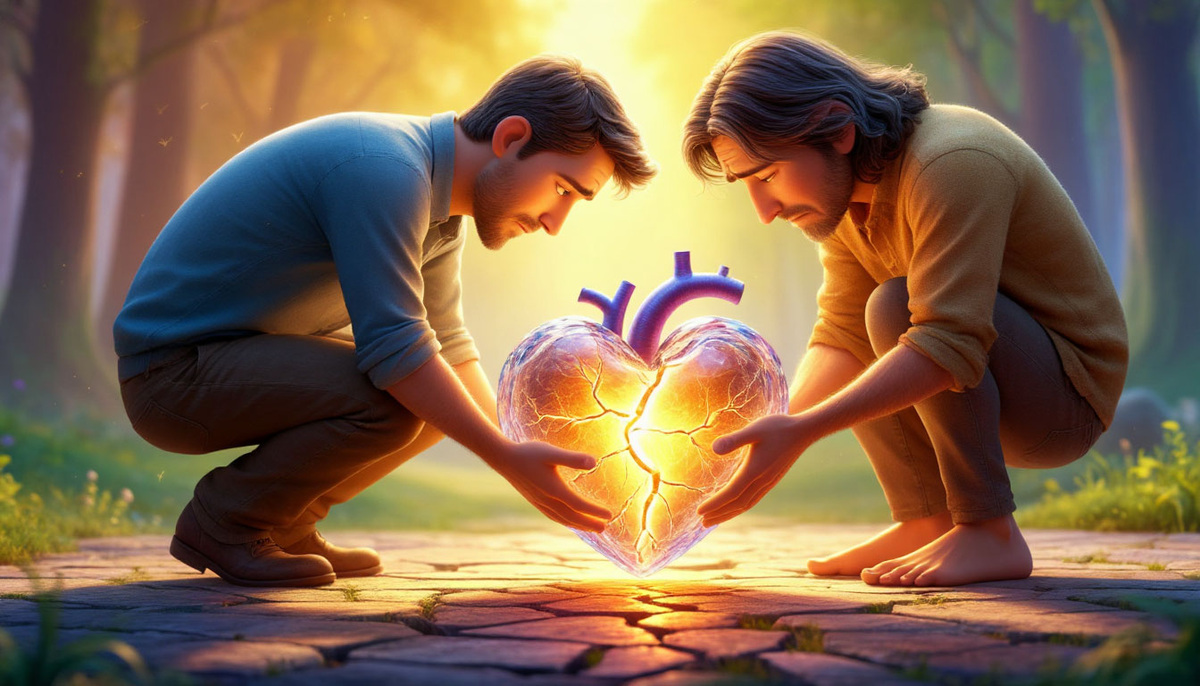 Книга "Сто вечеров с папой". «Вечер сороковой. Сострадание — это мост из света, который сердце перекидывает к чужой беде. Он не ведет к радости, но он дает самое главное — уверенность, что ты не один в своем страдании, и силу делить свою тяжесть с другими».