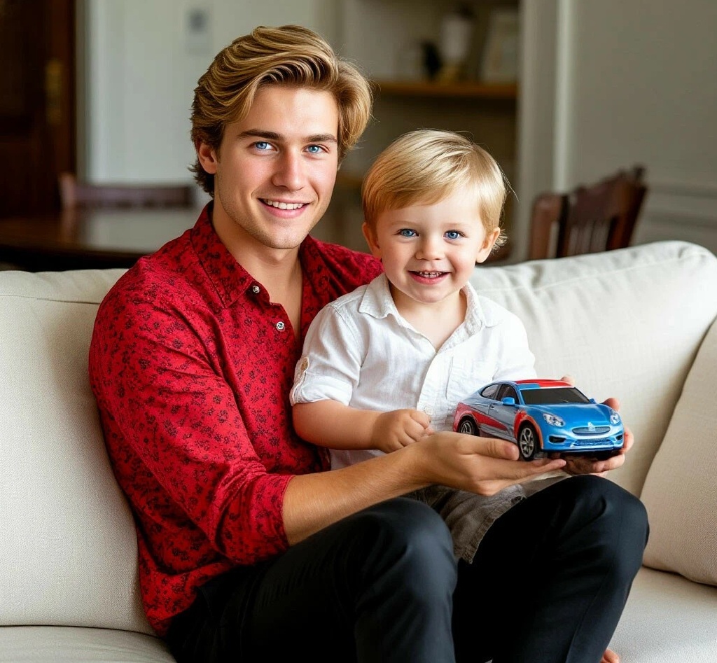 Влад Денисович Ельцин и его сыночек Егорушка