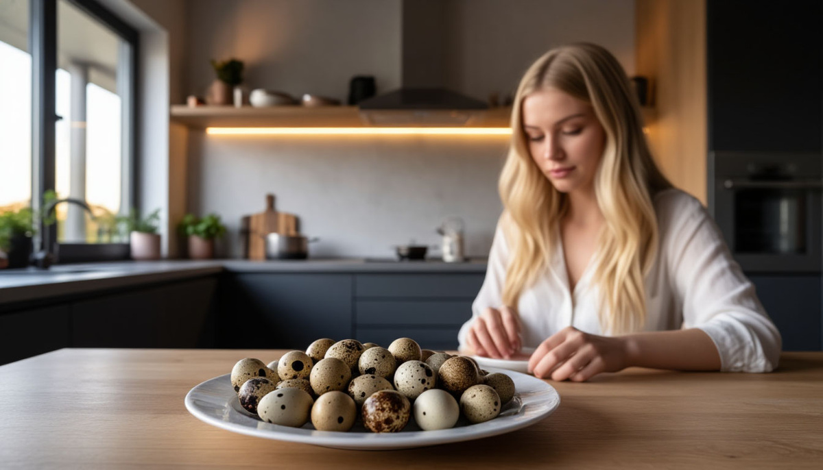 Перепелиные яйца