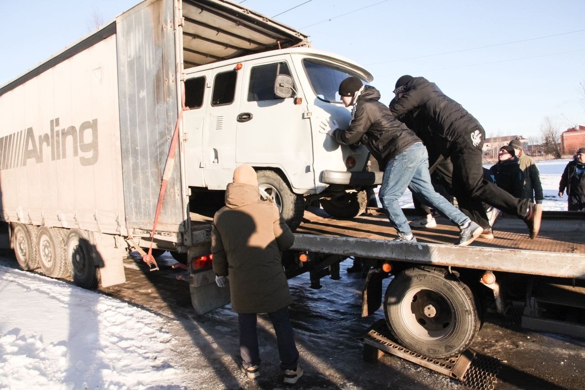    Из Нягани на СВО отправили седьмую с начала года партию гуманитарной помощи