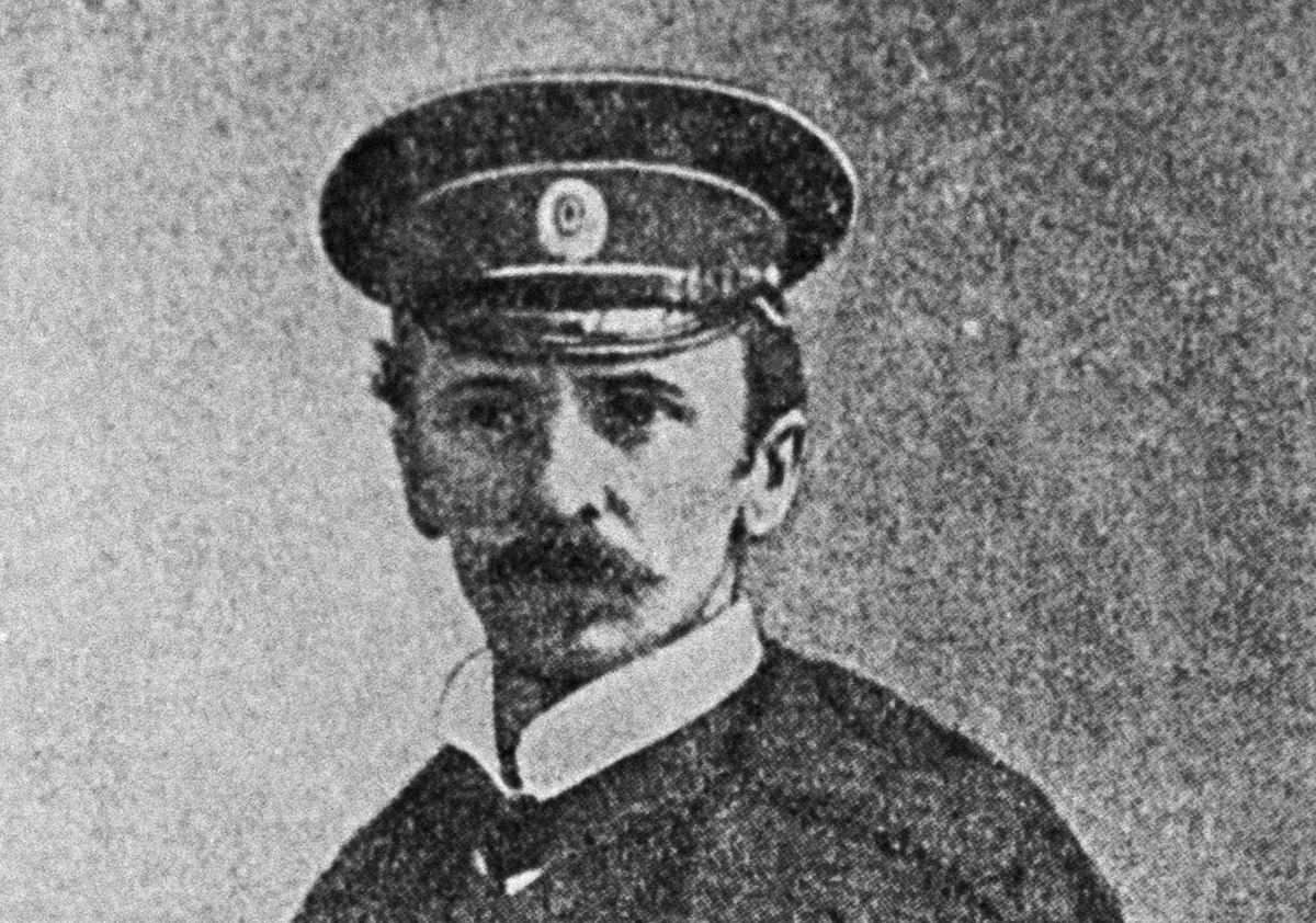     Герой Севастопольского восстания 1905 года Пётр Петрович Шмидт (лейтенант Шмидт) (1867—1906). Из журнала «Огонёк» №15 за 1917 год. Репродукция 1963 года В. Минкевича / РИА Новости