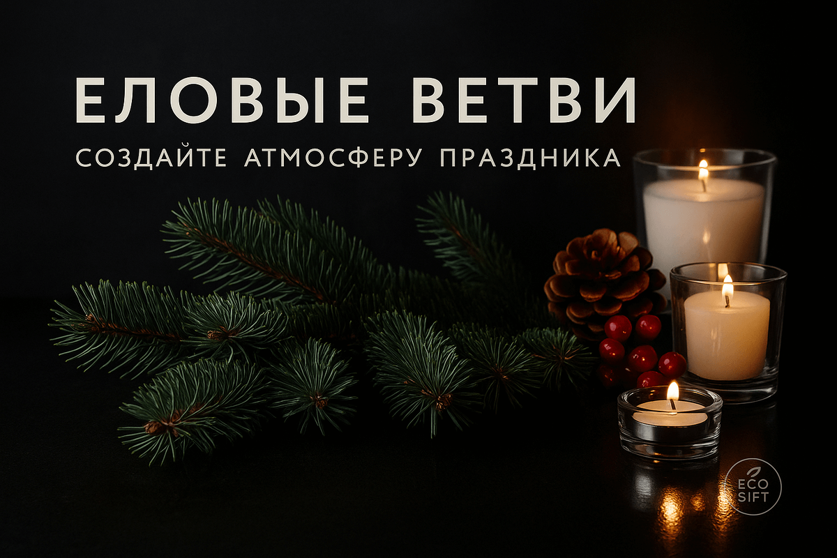    Украшаем дом еловыми ветвями для создания атмосферы праздника Марина Погодина