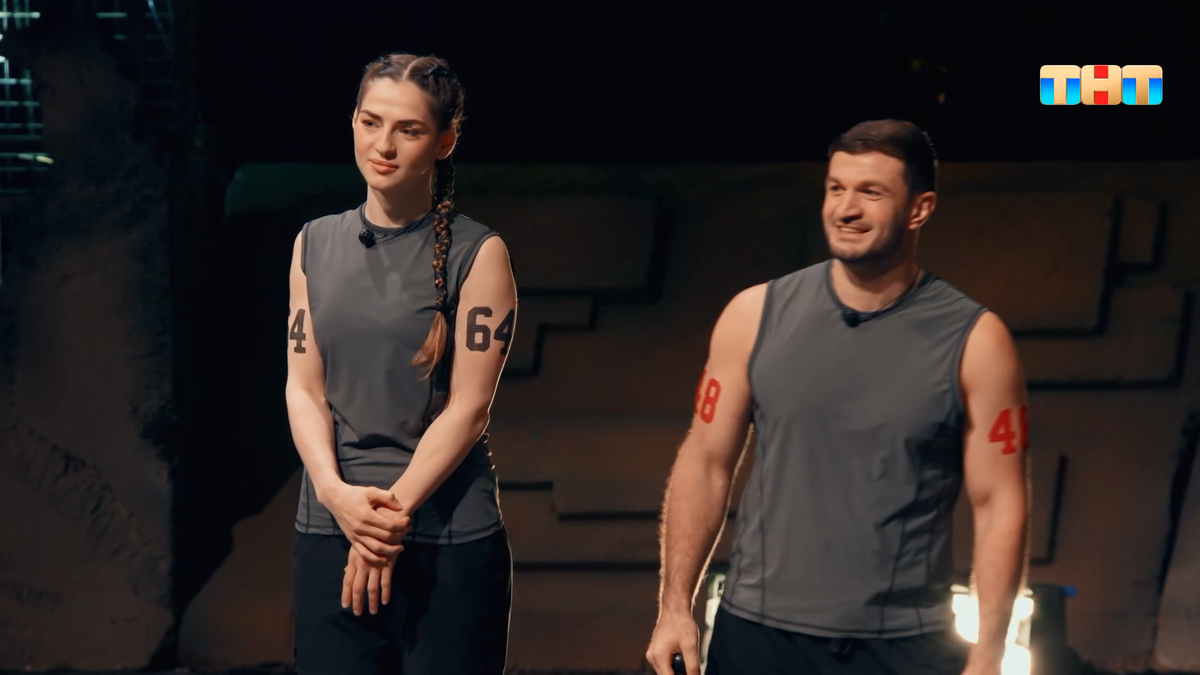 Кадр из шоу «Титаны» на ТНТ