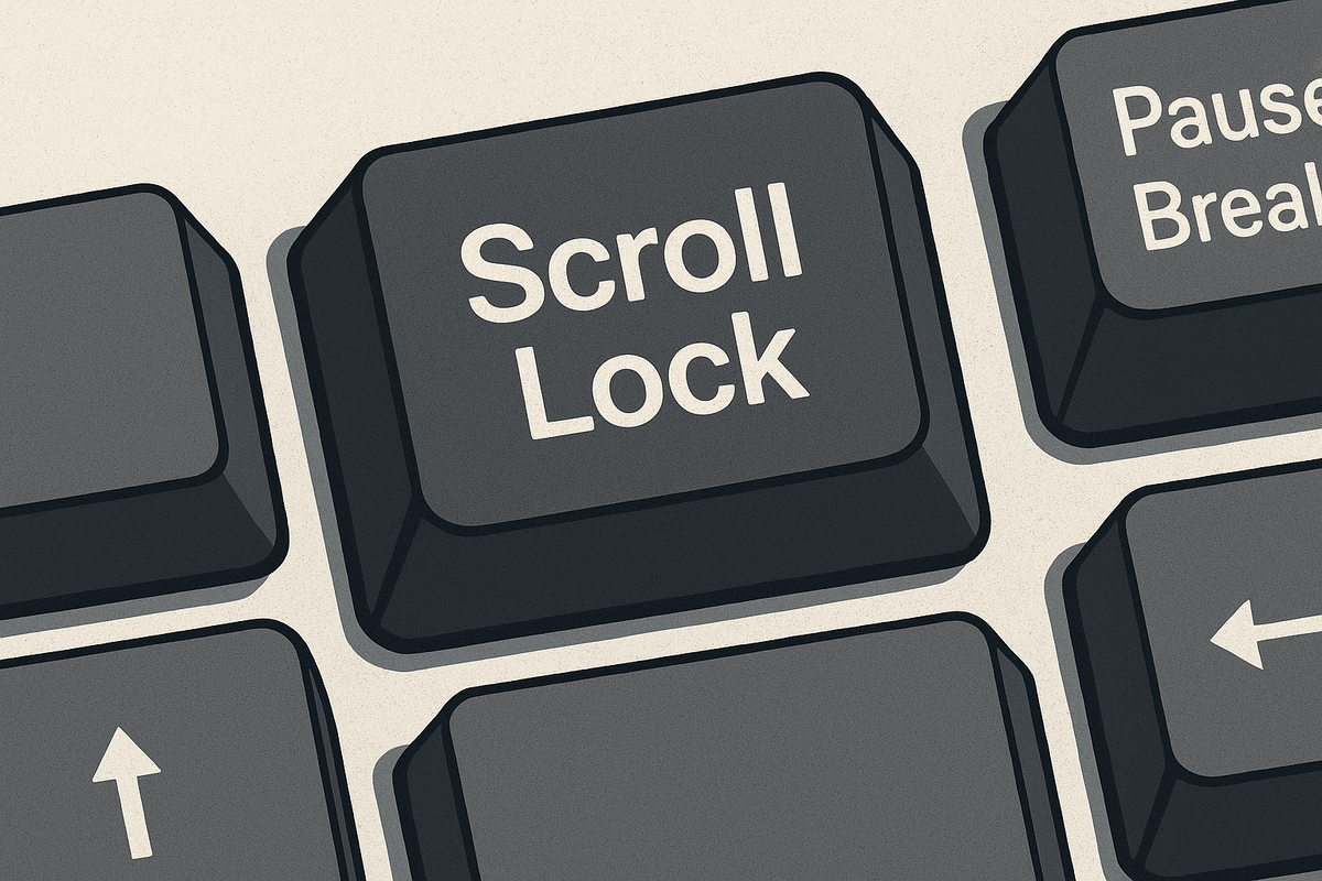 Почему Scroll Lock — бесполезная клавиша?