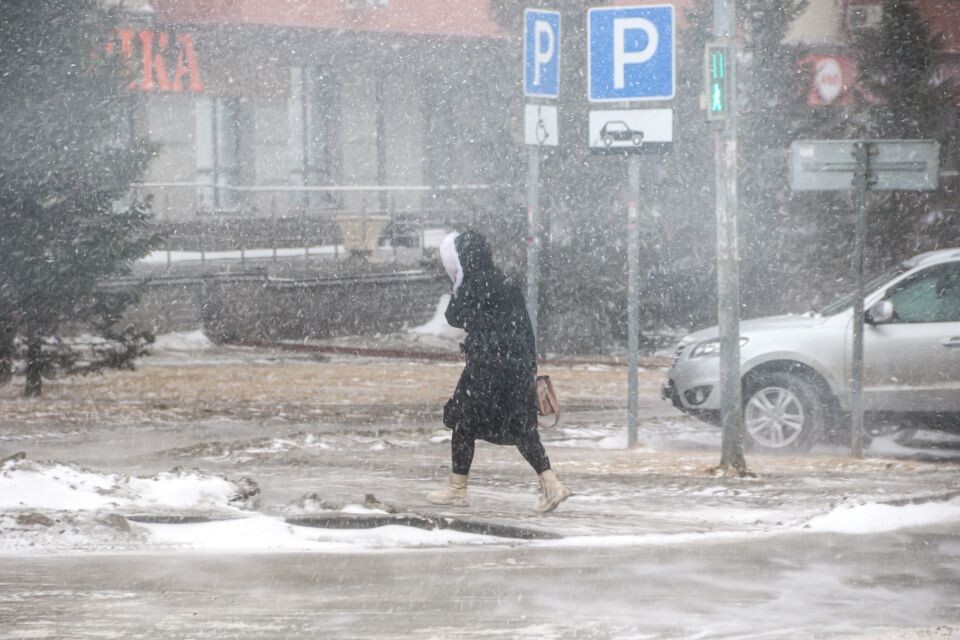    Ветер. Снег. Погода.. Источник: Виталий Барабаш