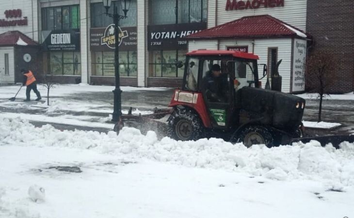 Снегопад. Фото: barnaul.org