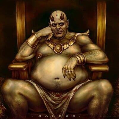 фото из интернета демон Маммон