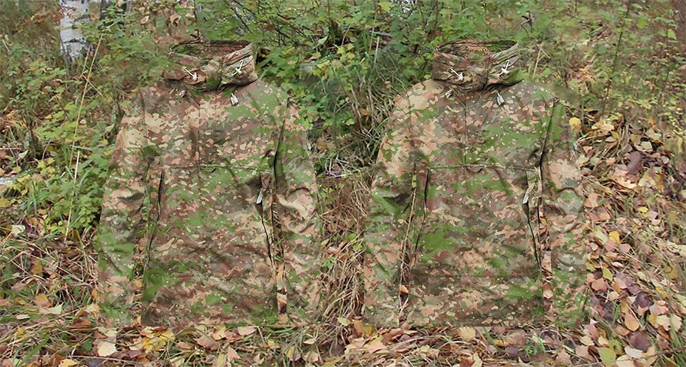 Правильно подобранный принт камуфляж с учетом местности