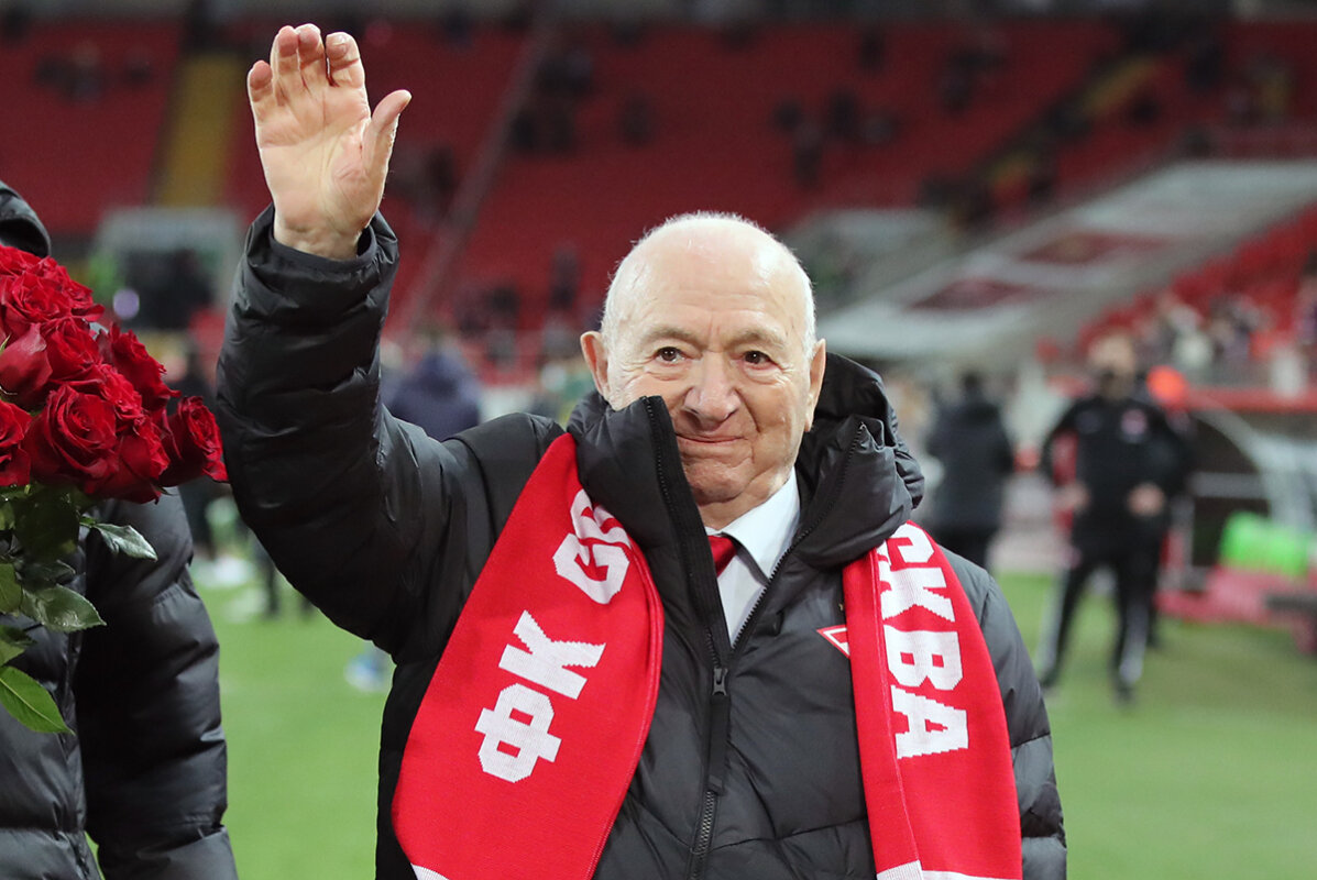 Легенда московского "Спартака" –  Никита Павлович Симонян. Фото из интернета.