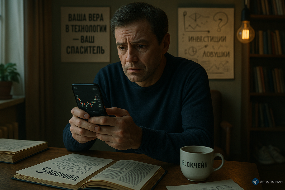   Блокчейн для обычных людей: 5 ловушек, из-за которых вы теряете деньги и доступ к будущему РоСТ | Роман о Системном Трейдинге