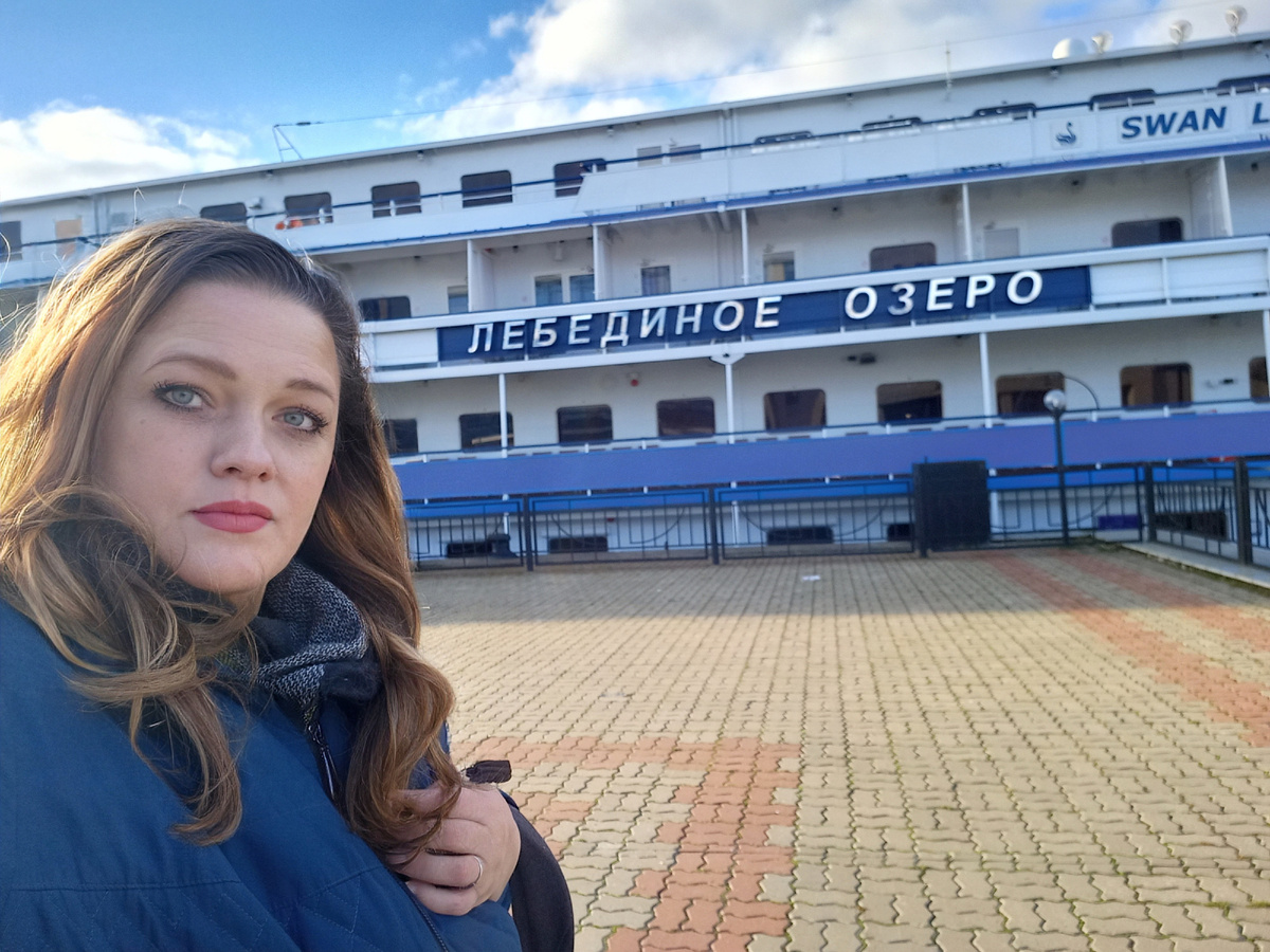 Фото автора статьи @Лана-Мастерица. Круиз на теплоходе "Лебединое озеро"