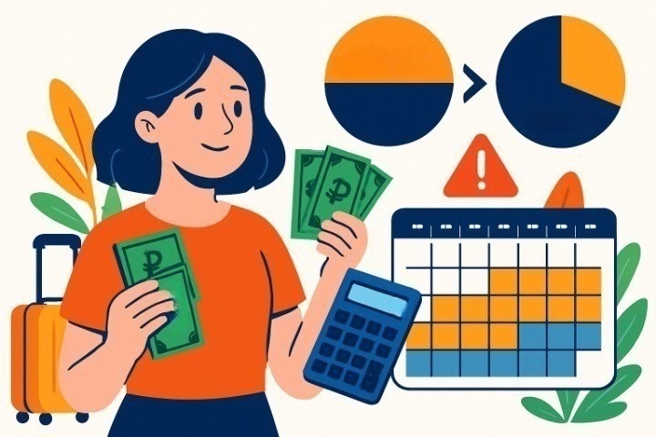 Самый выгодный месяц для отпуска в 2026 году по деньгам - июль, самый невыгодный - январь