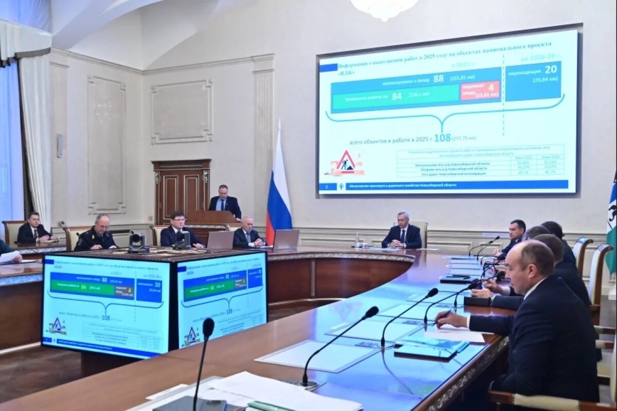    В НСО усилен контроль за качеством дорожно-строительных работ