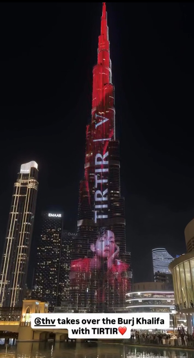 @thv захватывает Бурдж-Халифа вместе с TIRTIR