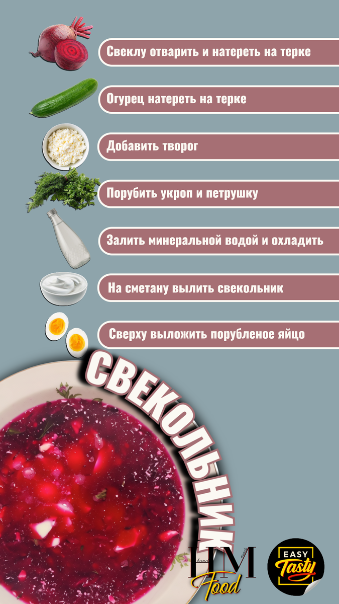 Рецепт свекольника
