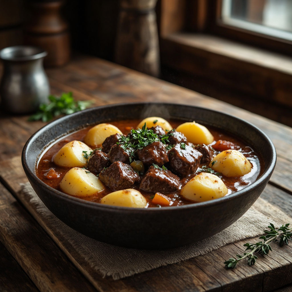 Гуляш из мяса: классика советской кухни из «Книги о вкусной и здоровой пище» (1959 г.)