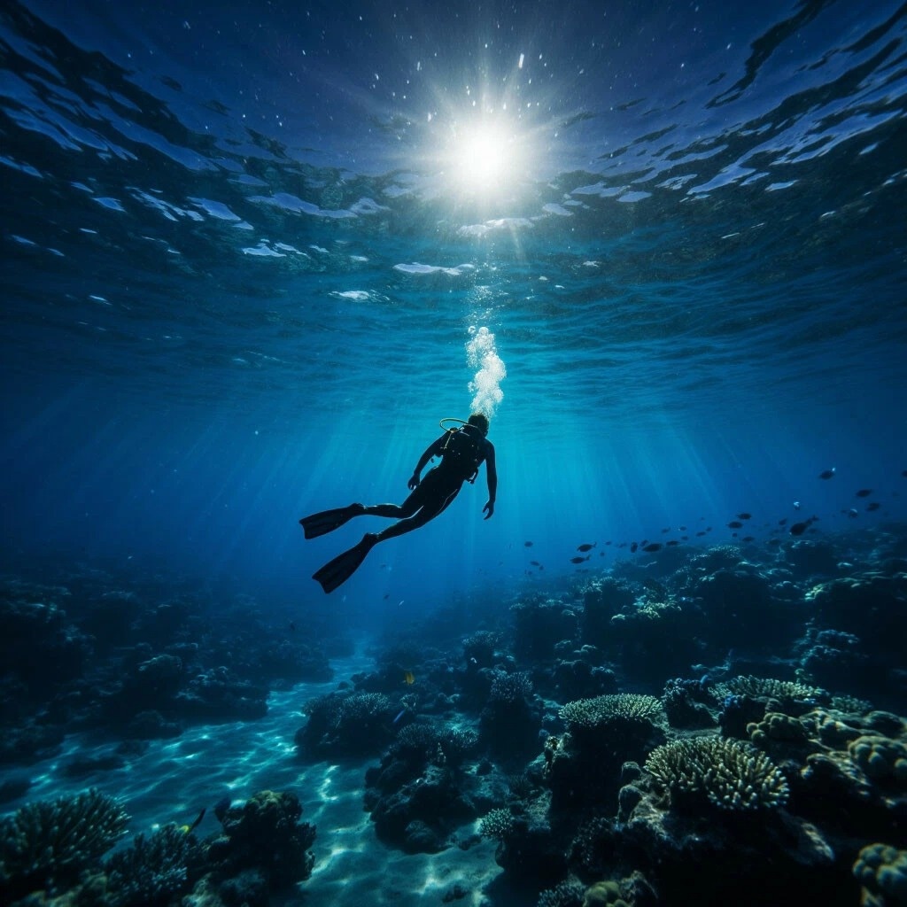 Ночное погружение в полнолуние