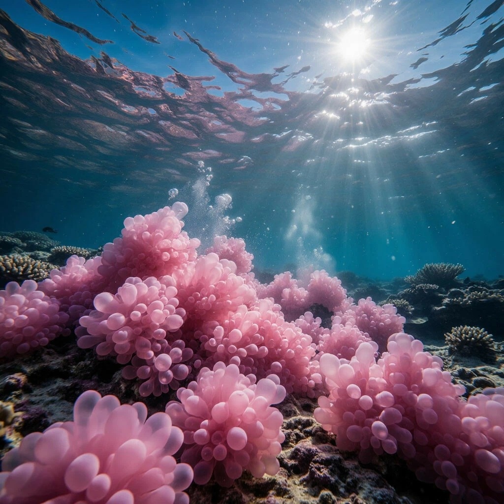 Нерест кораллов в полнолуние