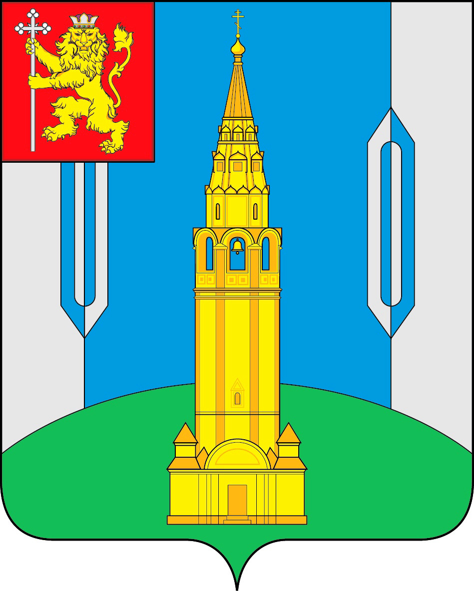 Герб пгт. Никологоры. Идея герба: Юрий Судаков (п. Никологоры), Константин Мочёнов (г. Химки). Утвержден решением Совета депутатов муниципального образования посёлок Никологоры от 24.05.2018 № 120.