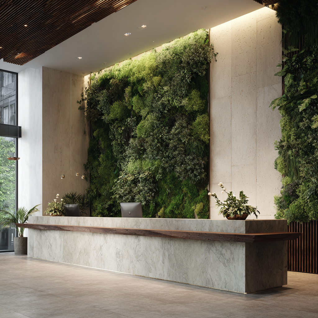 Какие растения выбрать для зоны ресепшн