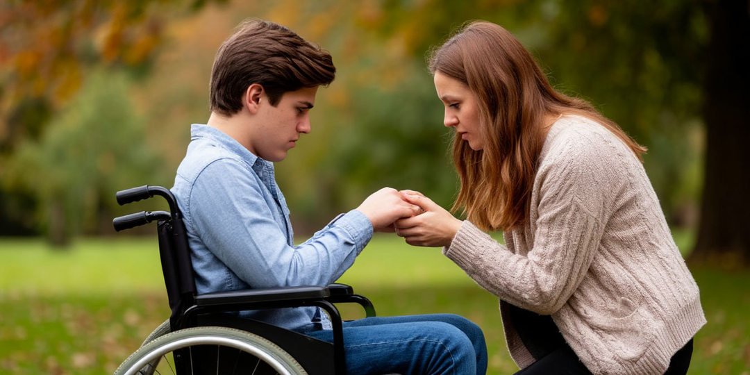 — Я для тебя обуза, да? Беги, пока молодая!